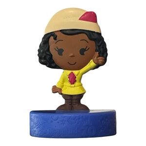 Disney Tiana Princess and the Frog McDonald’s Toy Figure - Yellow and Blue
